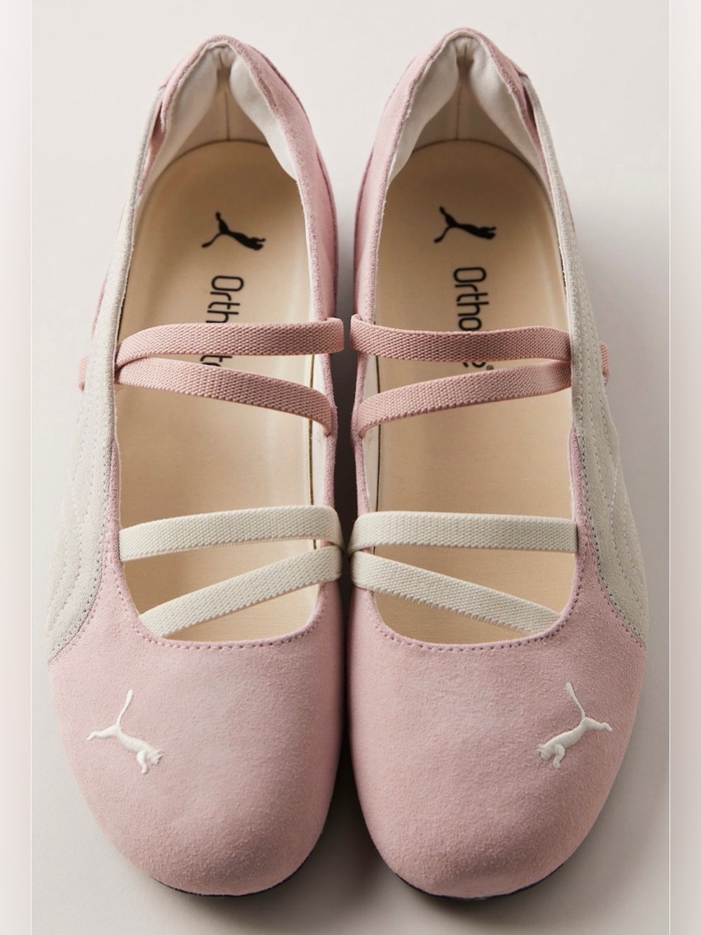 NWT Puma Speedcat Ballet flats light pink